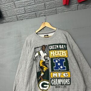 Green Bay Packers NFC Champions 1997 Starter Sweatshirt XL
